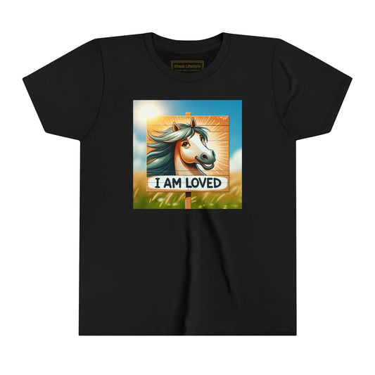 Horse | I AM LOVED | Youth Graphic Tees | #67-9d-Y