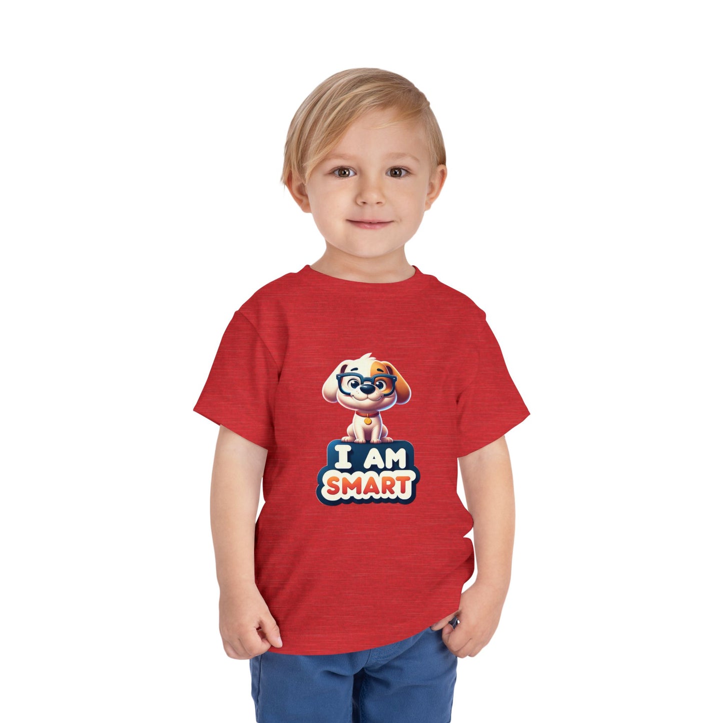 Dog Nerd | I AM SMART | Toddler Graphic Tees | 80LB-T