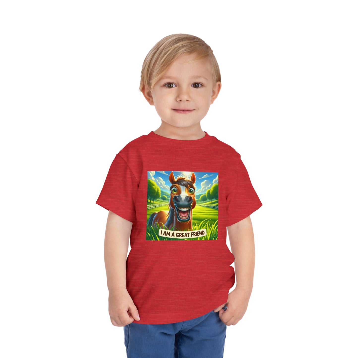 Horse | I AM A GREAT FRIEND | Toddler Graphic Tees | #67-54-T