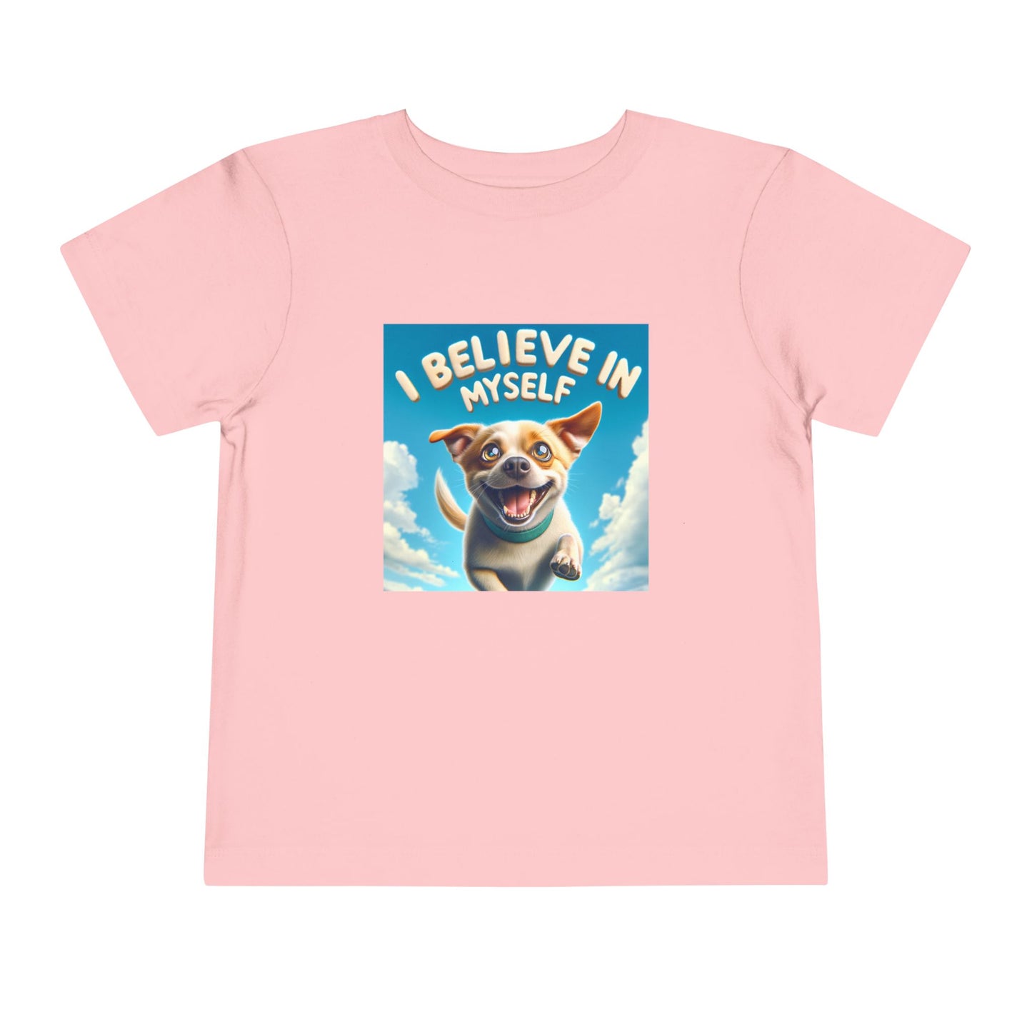 Dog in Sky | I BELIEVE IN MYSELF | Toddler Graphic Tees | 97MM-T