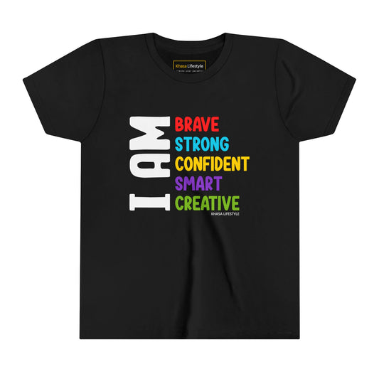 List of Affirmations | Youth Graphic Tees | 53MV-Y