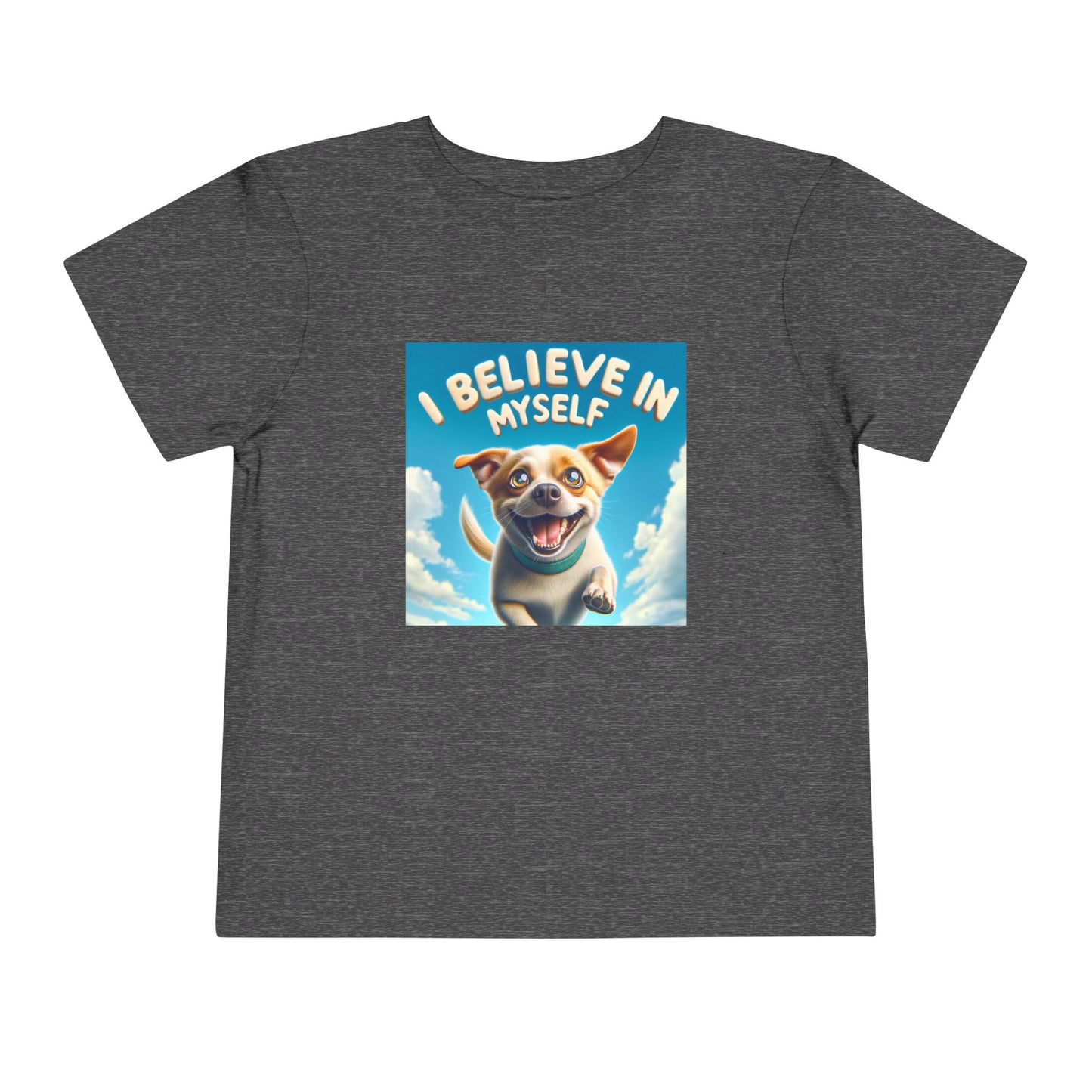 Dog in Sky | I BELIEVE IN MYSELF | Toddler Graphic Tees | 97MM-T