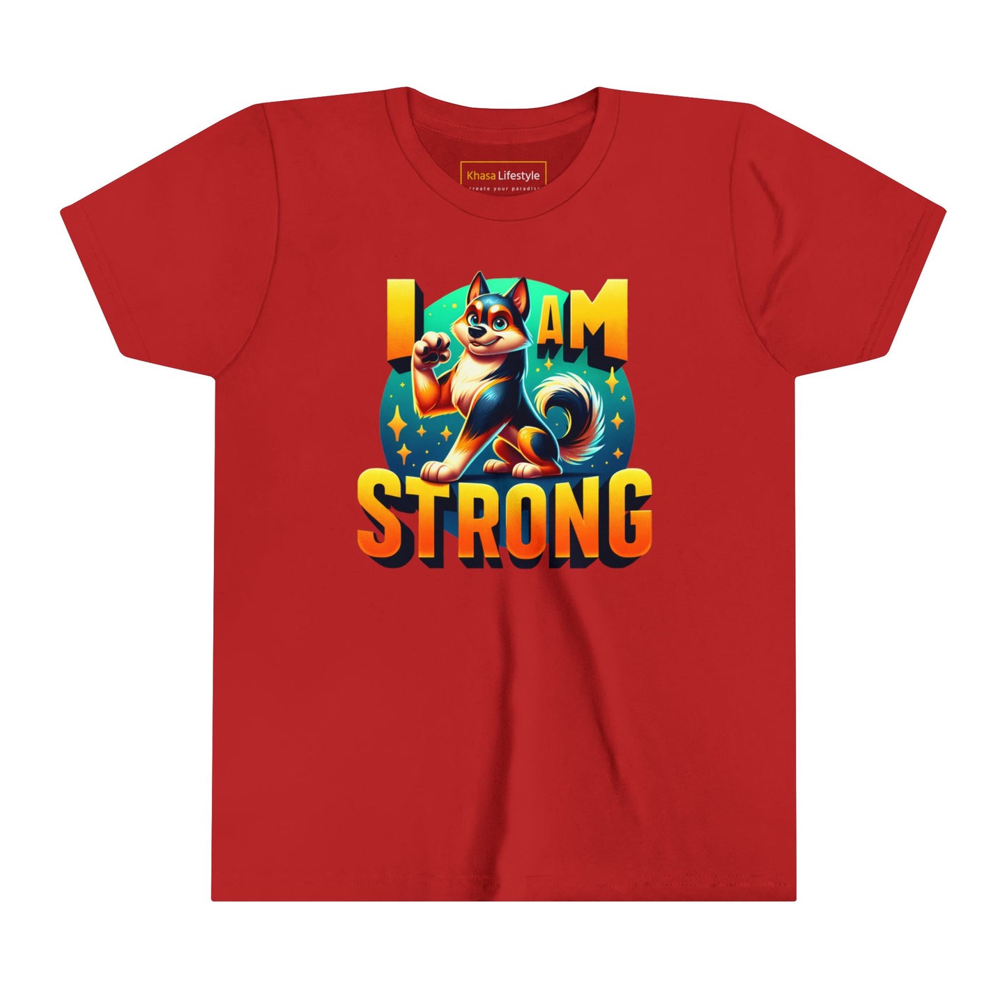 Dog Flex | I AM STRONG | Youth Graphic Tees | 61JP-Y