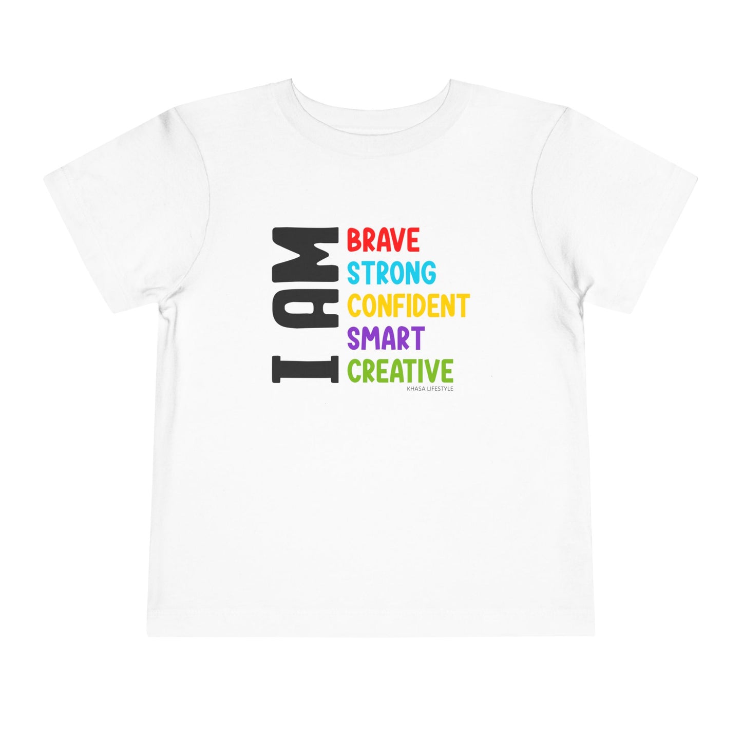 List of Affirmations | Toddler Graphic Tees | 53MV-T