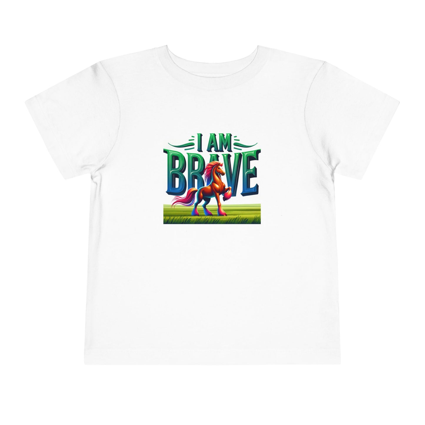 Horse | I AM BRAVE | Toddler Graphic Tees | 50VN-T