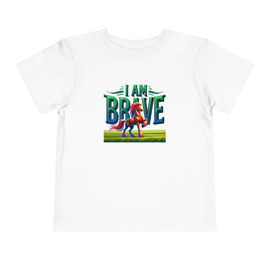 Horse | I AM BRAVE | Toddler Graphic Tees | 50VN-T