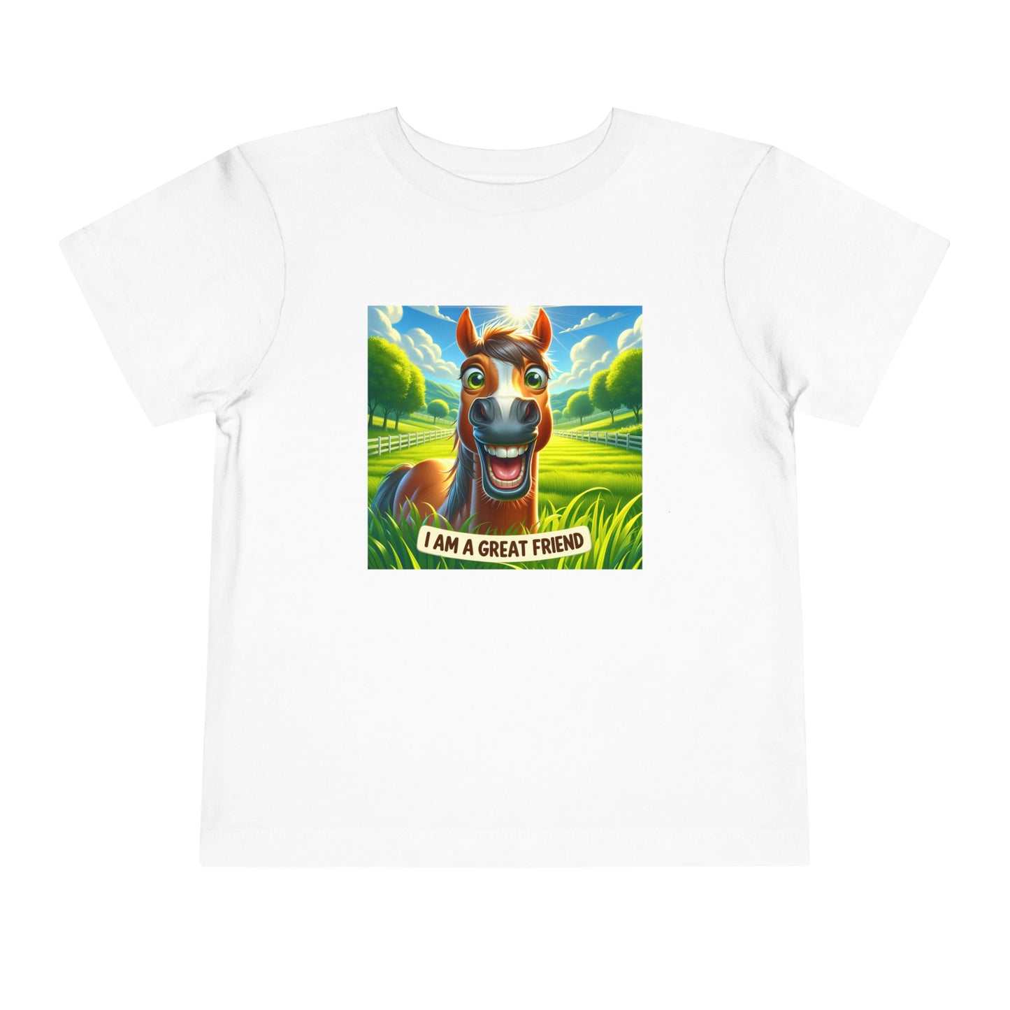 Horse | I AM A GREAT FRIEND | Toddler Graphic Tees | #67-54-T