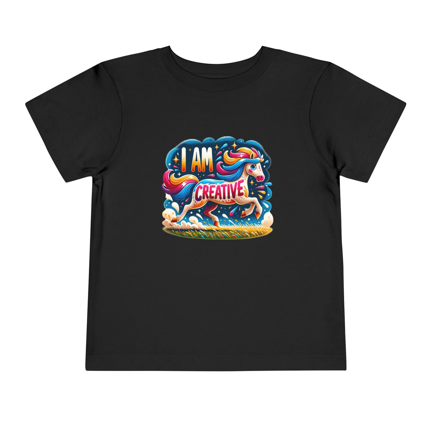 Unicorn Horse | I AM CREATIVE | Toddler Graphic Tees | 74RG-T