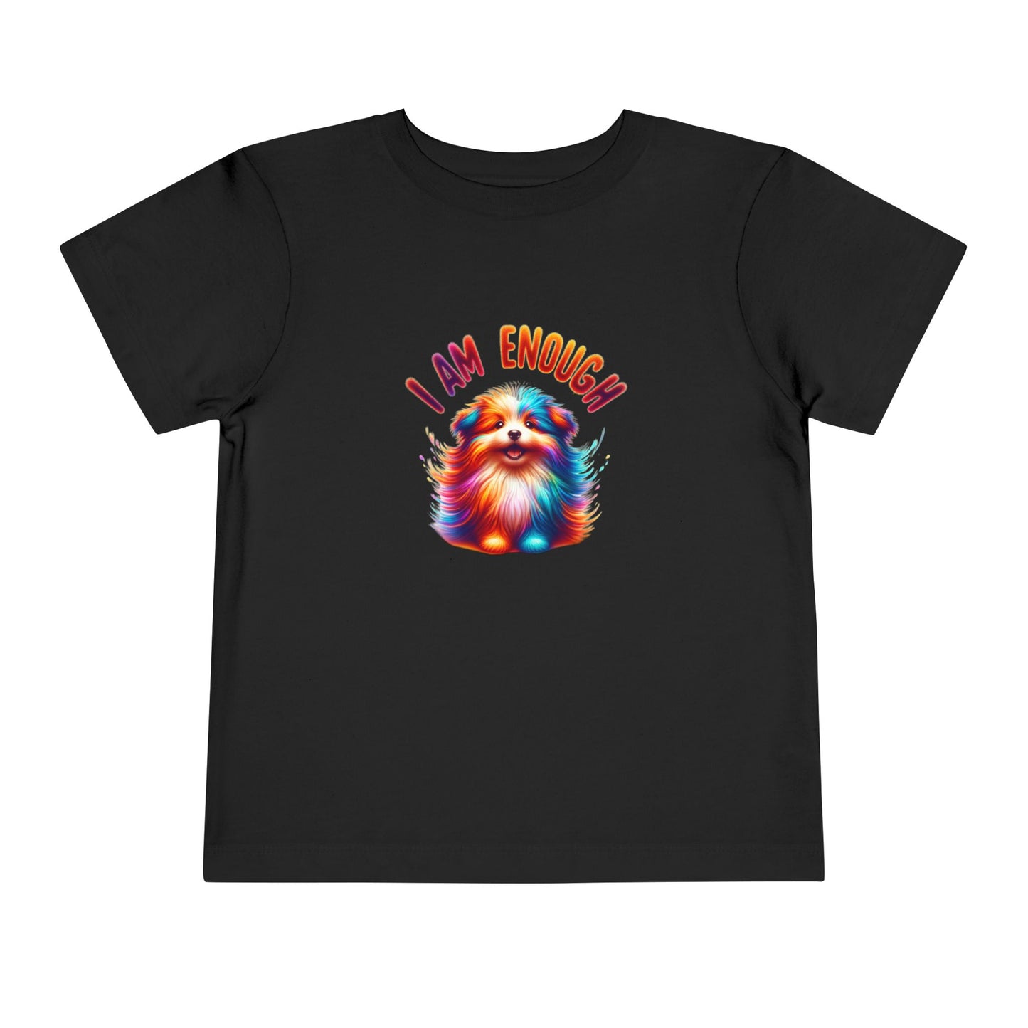 Vibrant Pup | I AM ENOUGH | Toddler Graphic Tees | 35PS-T