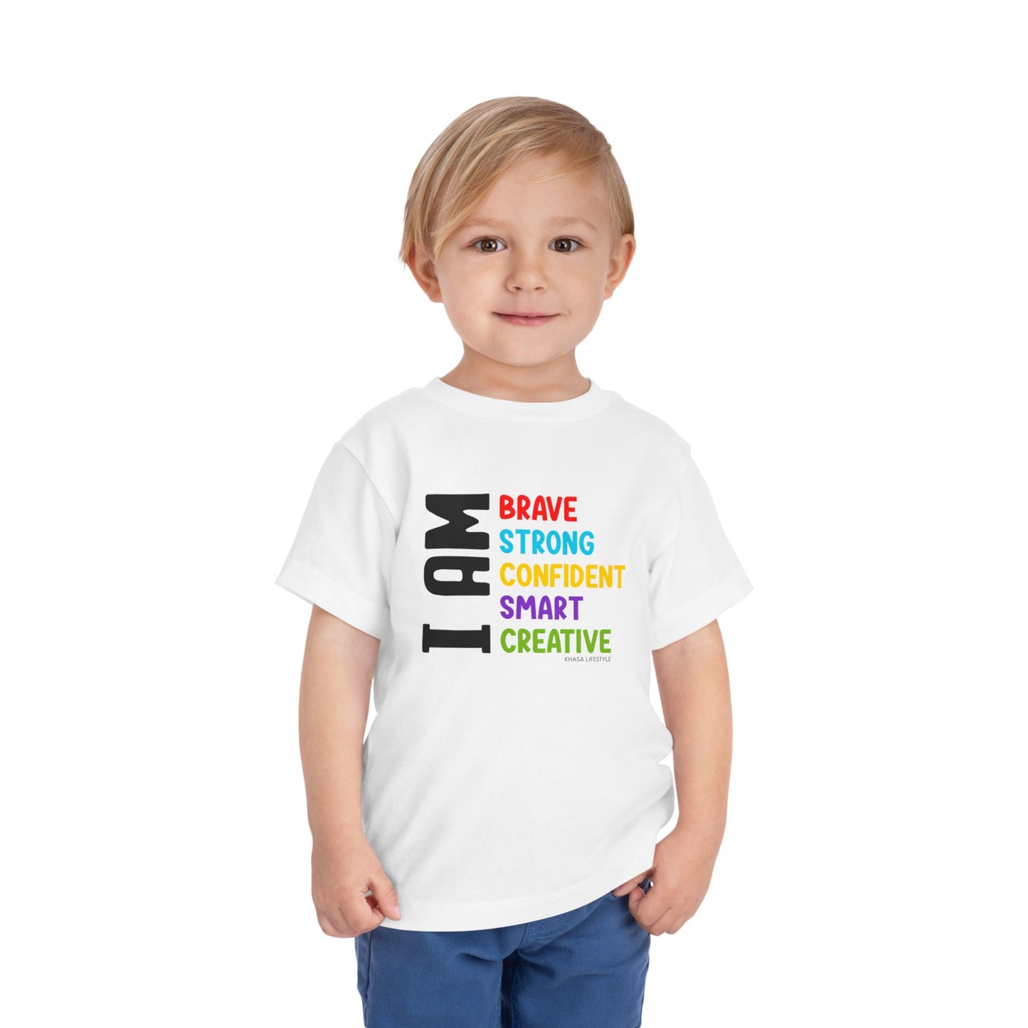 List of Affirmations | Toddler Graphic Tees | 53MV-T