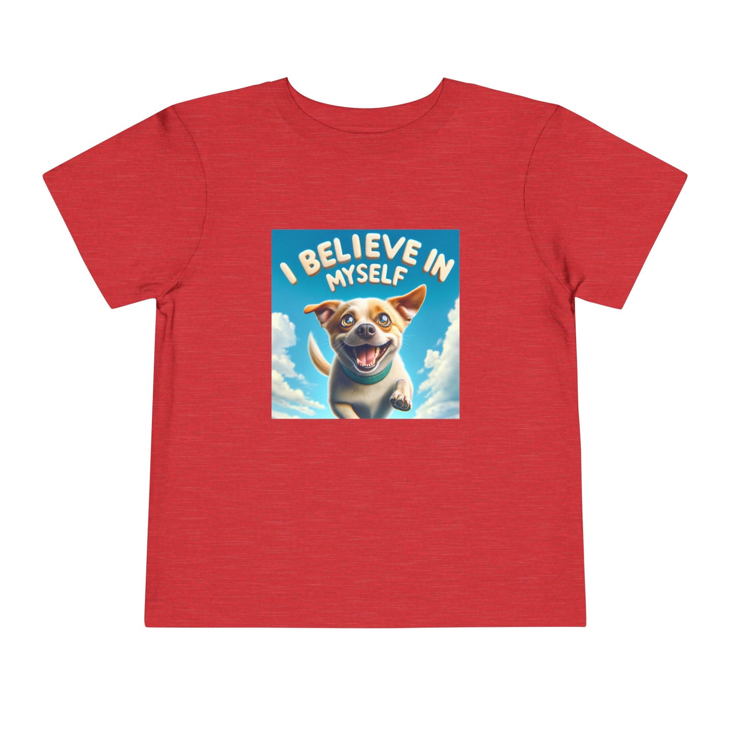 Dog in Sky | I BELIEVE IN MYSELF | Toddler Graphic Tees | 97MM-T