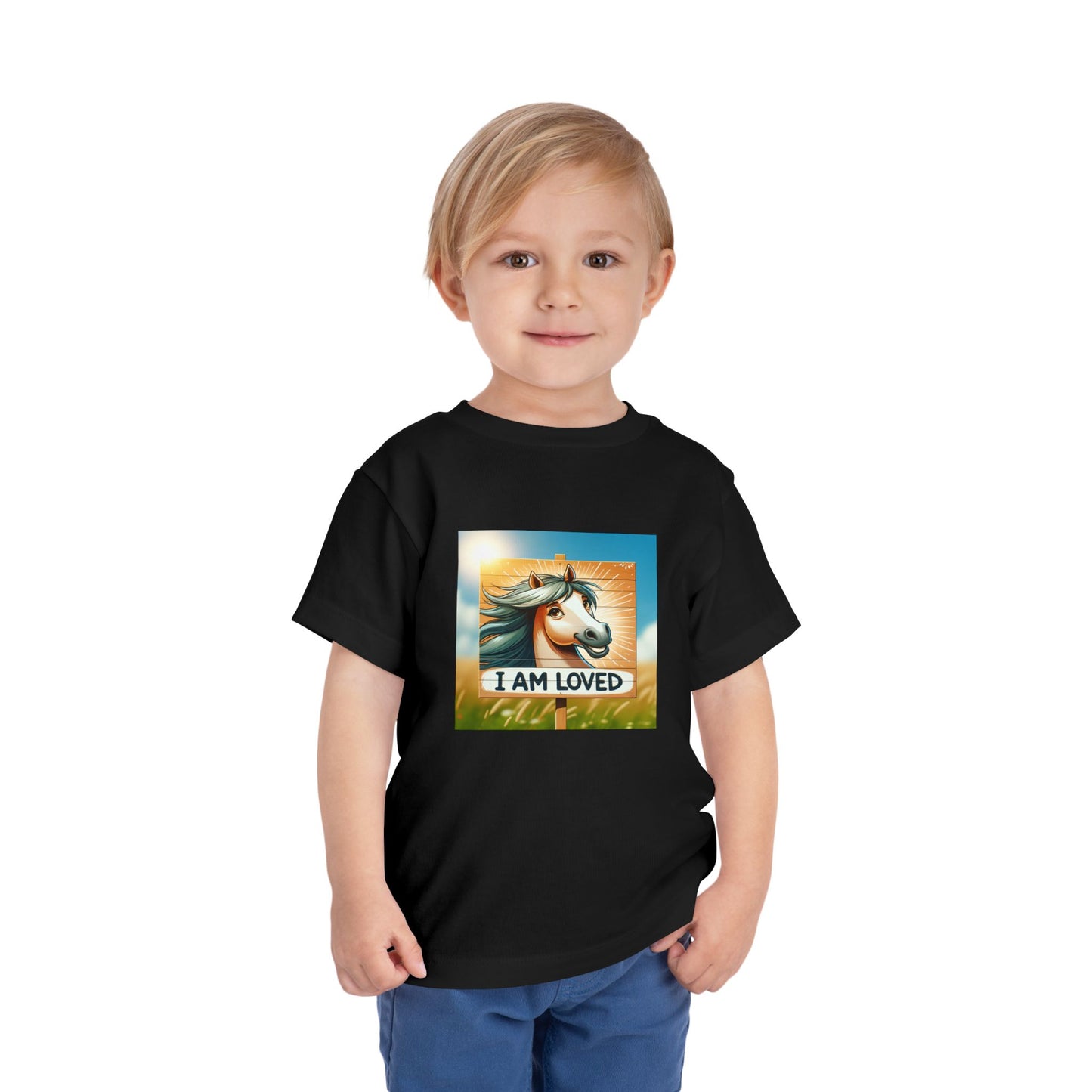 Horse | I AM LOVED | Toddler Graphic Tees | #67 - 9d-T