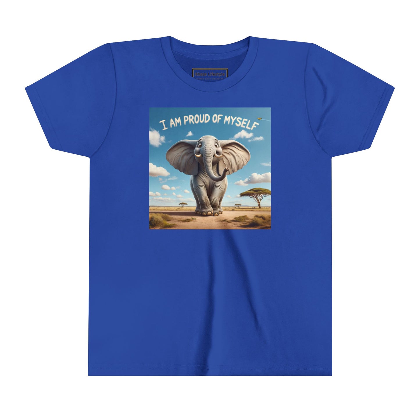 Elephant | I AM PROUD OF MYSELF | Youth Graphic Tees | #67-ff-Y