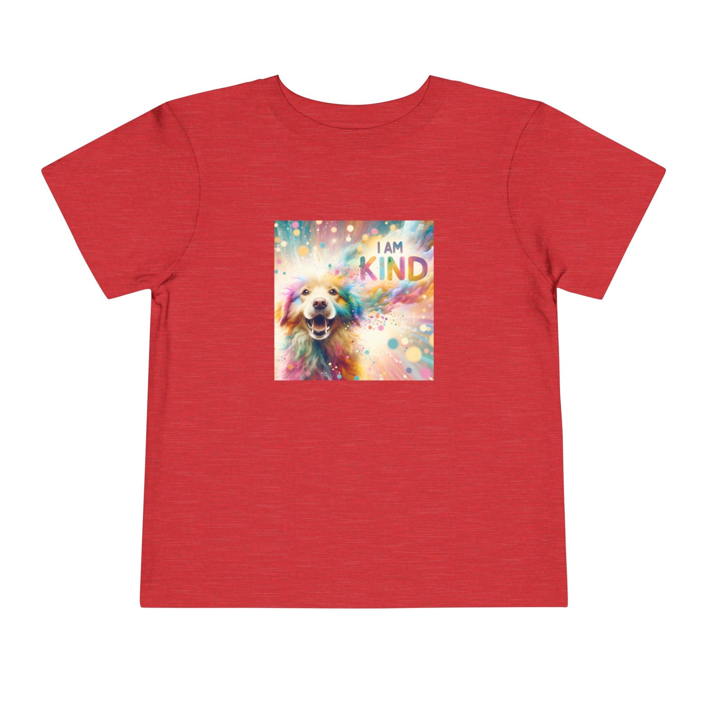 Burst of Color Dog | I AM KIND | Toddler Graphic Tees | 4VT-T