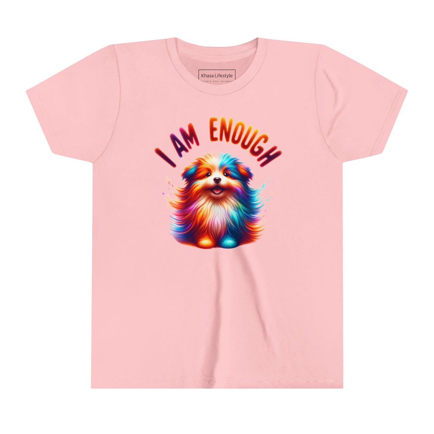 Vibrant Dog | I AM ENOUGH | Youth Graphic Tees | 35PS-Y