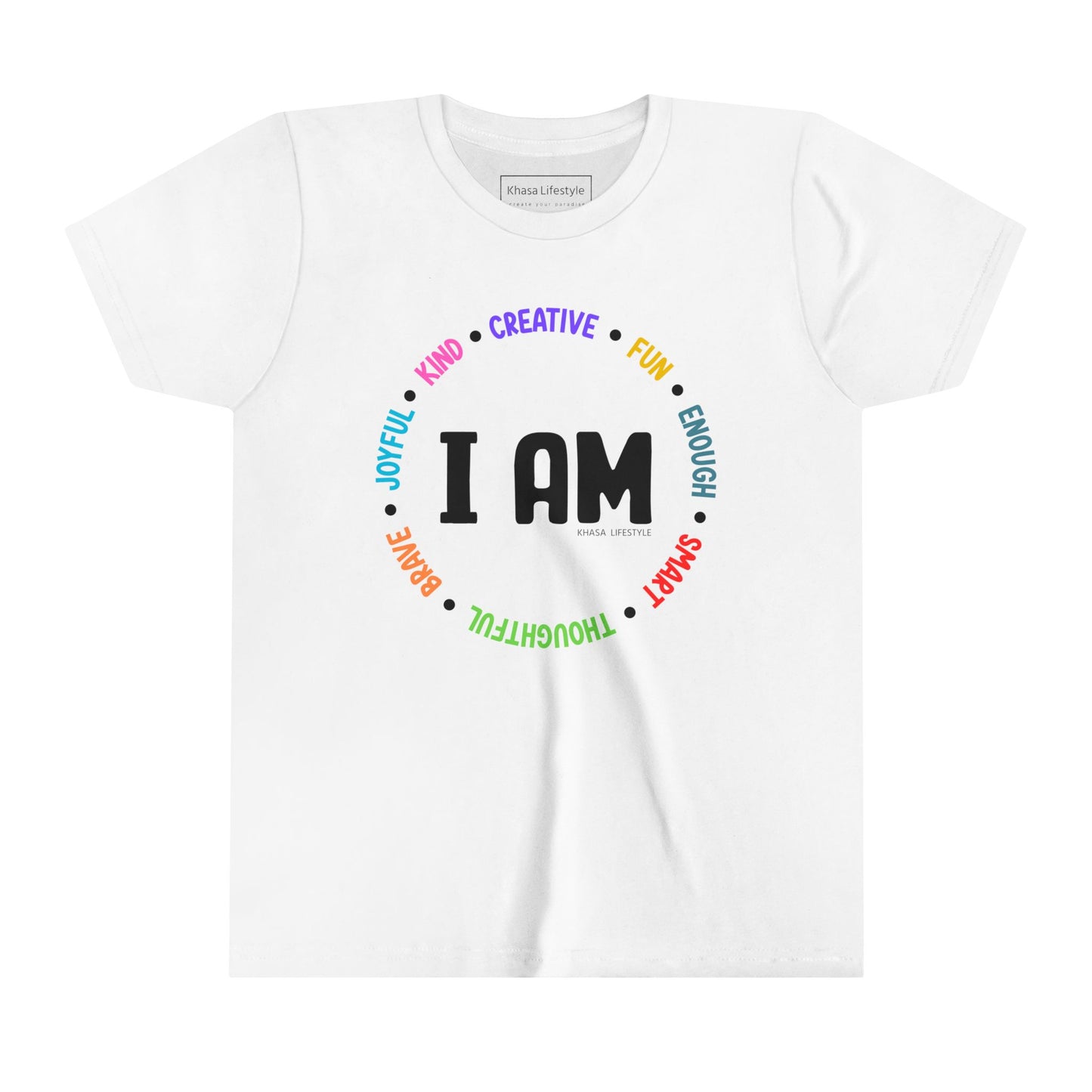 Circle of Affirmations | Youth Graphic Tees | 54SX-Y