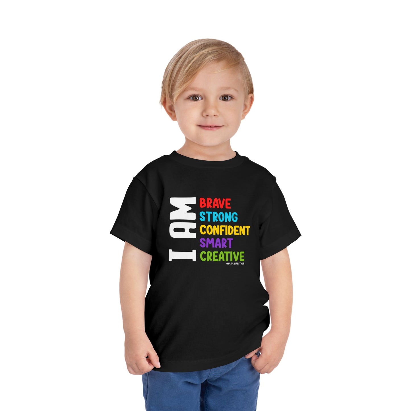 List of Affirmations | Toddler Graphic Tees | 53MV-T