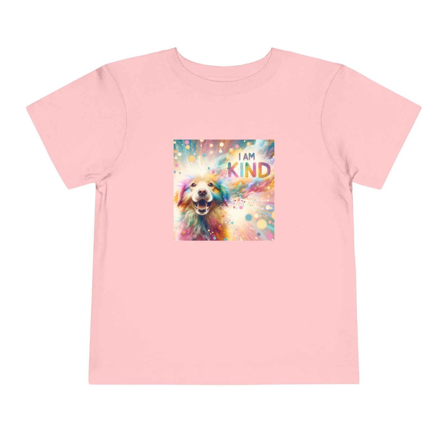 Burst of Color Dog | I AM KIND | Toddler Graphic Tees | 4VT-T