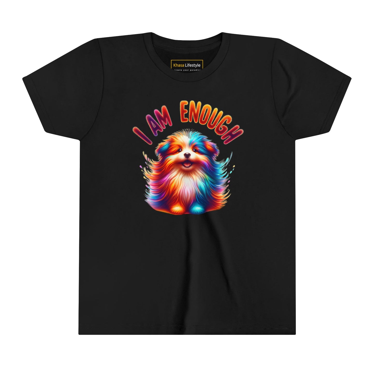 Vibrant Dog | I AM ENOUGH | Youth Graphic Tees | 35PS-Y