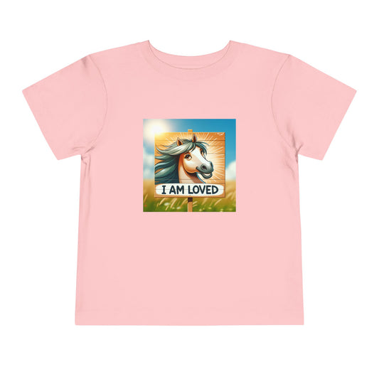 Horse | I AM LOVED | Toddler Graphic Tees | #67 - 9d-T