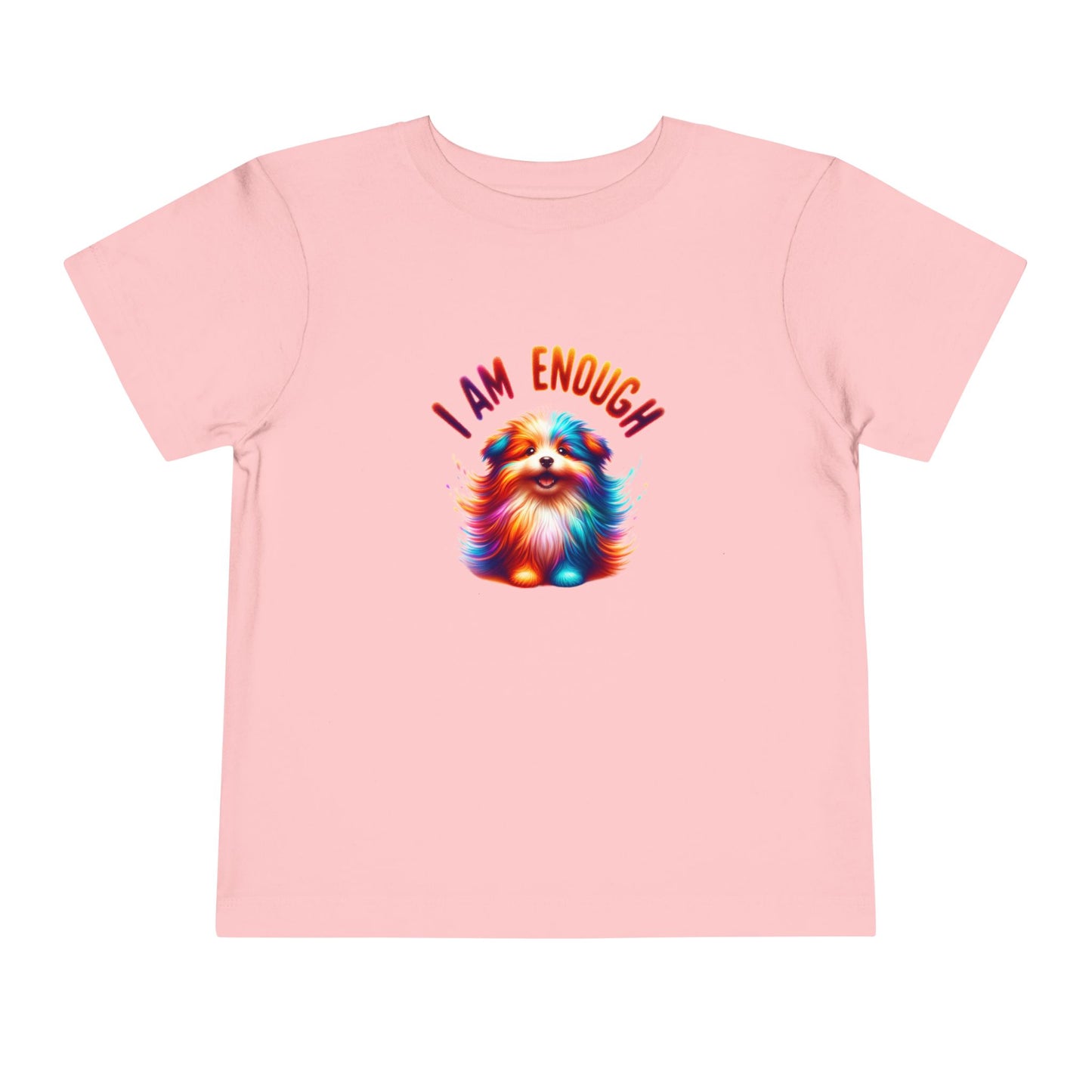 Vibrant Pup | I AM ENOUGH | Toddler Graphic Tees | 35PS-T