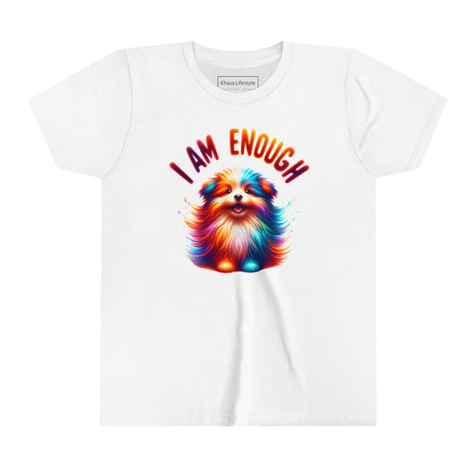 Vibrant Dog | I AM ENOUGH | Youth Graphic Tees | 35PS-Y