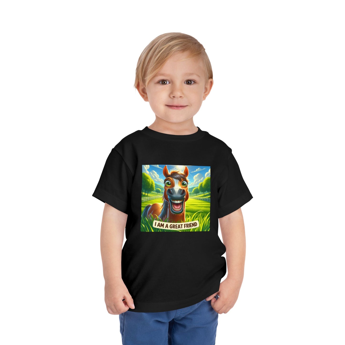 Horse | I AM A GREAT FRIEND | Toddler Graphic Tees | #67-54-T