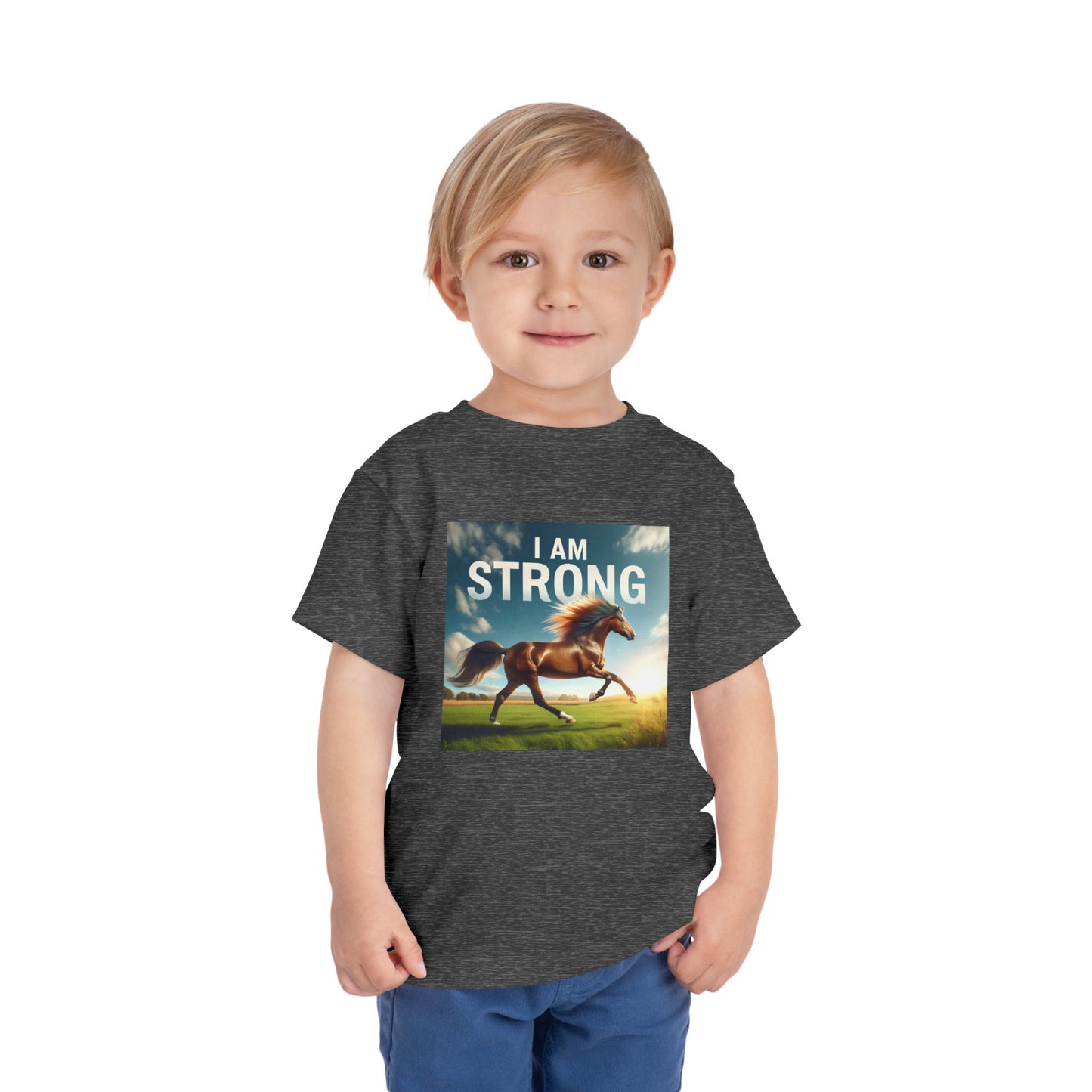 Horse | I AM STRONG | Youth Graphic Tees | #670-7e6-T