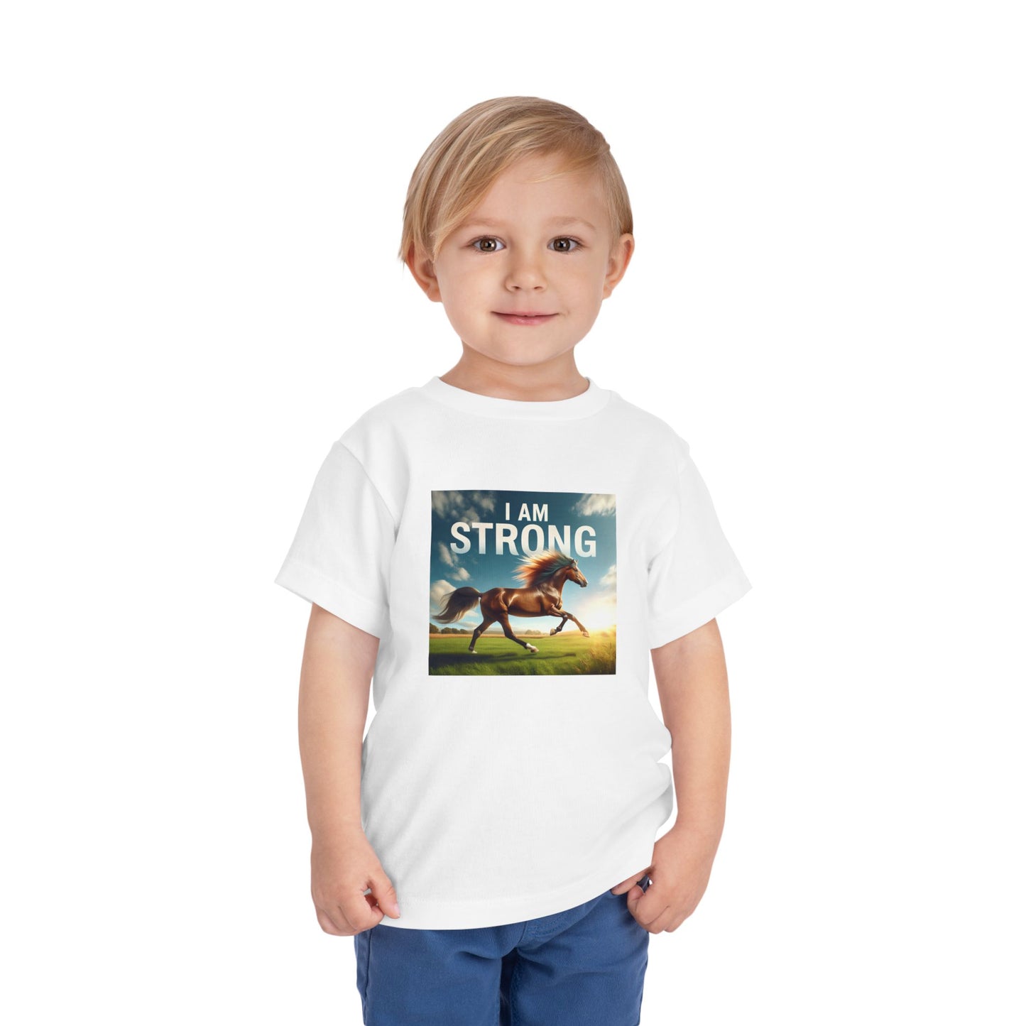 Horse | I AM STRONG | Youth Graphic Tees | #670-7e6-T