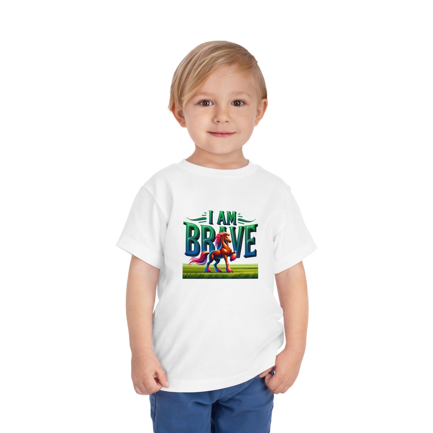 Horse | I AM BRAVE | Toddler Graphic Tees | 50VN-T