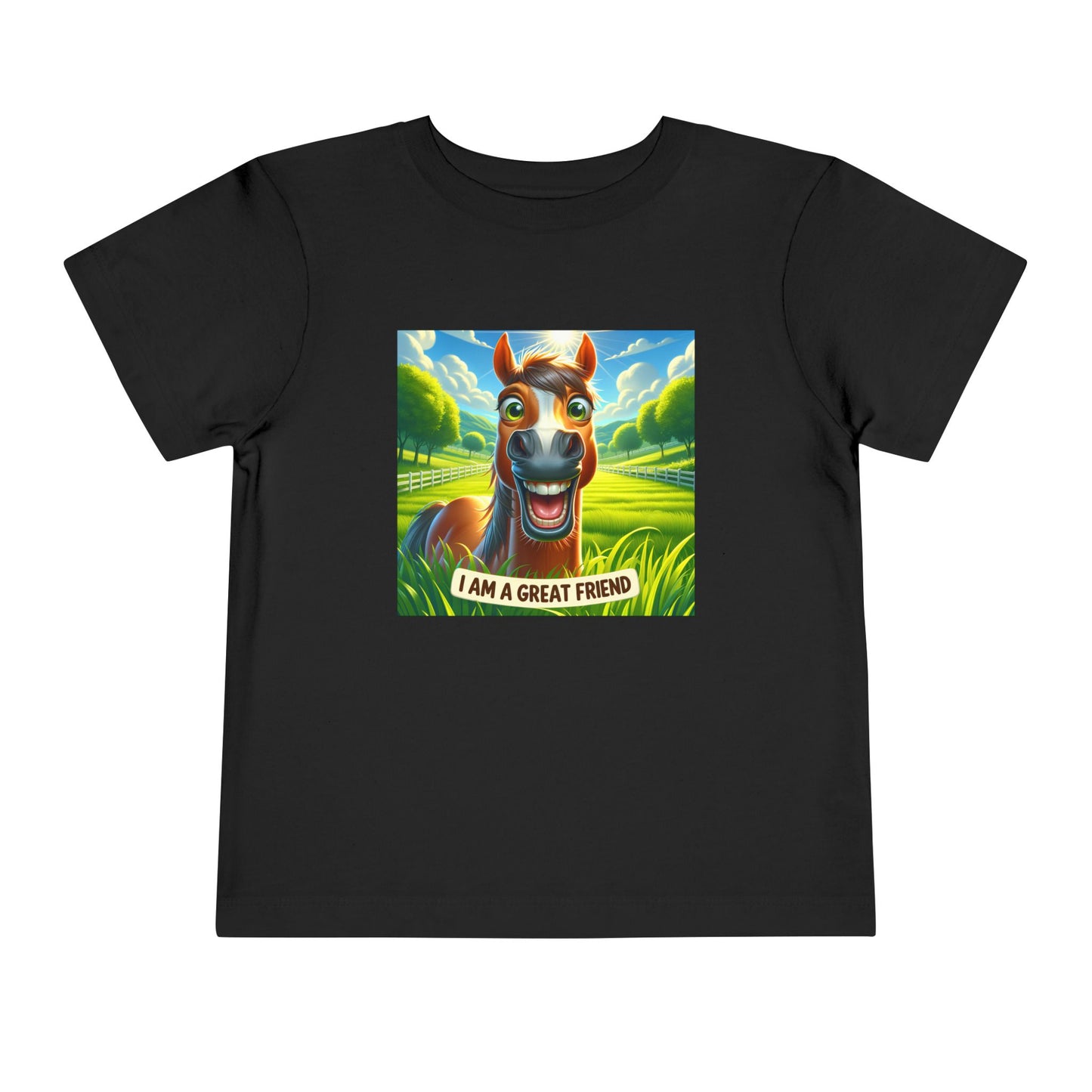 Horse | I AM A GREAT FRIEND | Toddler Graphic Tees | #67-54-T