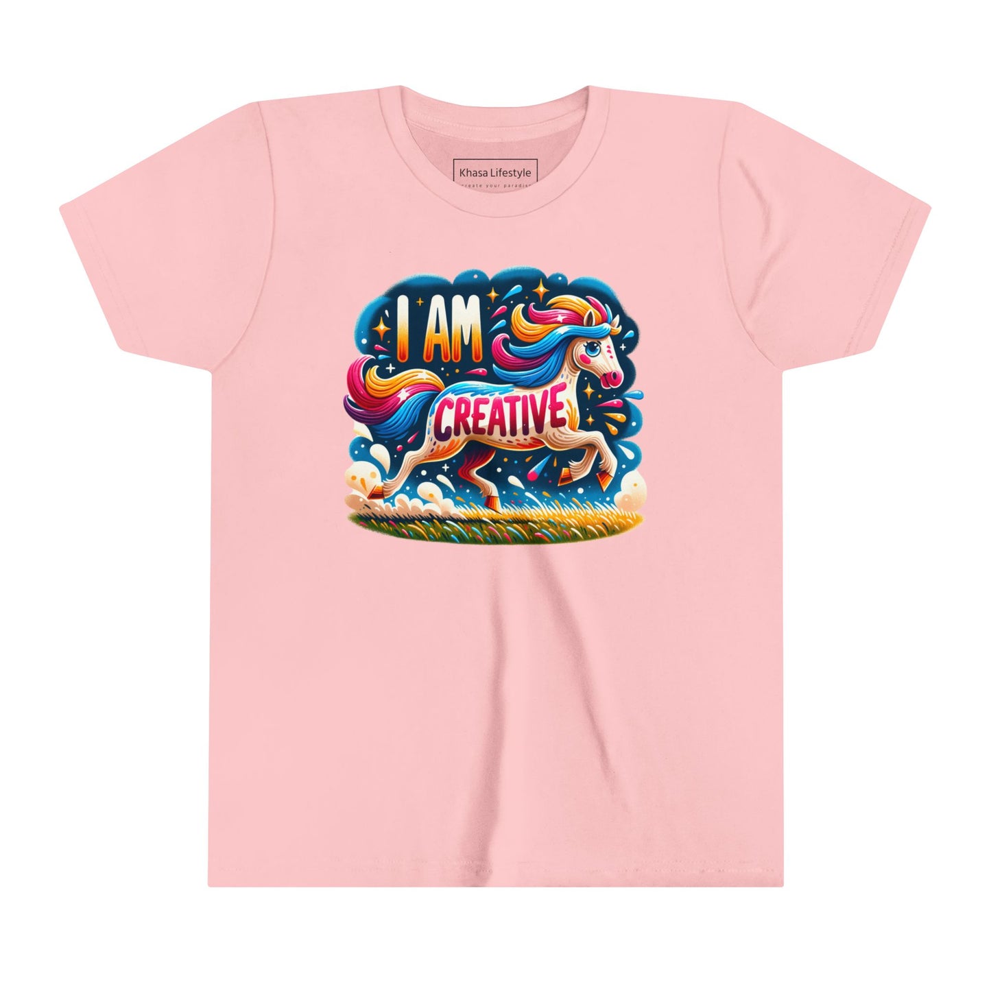 Unicorn Horse | I AM CREATIVE | Youth Graphic Tees | 74RG-Y