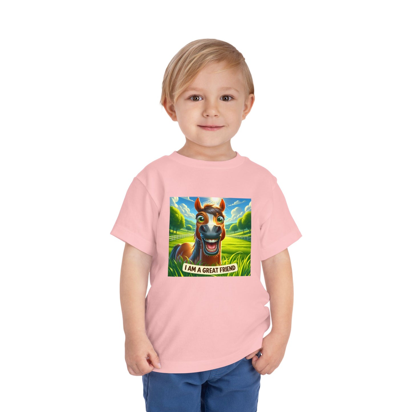 Horse | I AM A GREAT FRIEND | Toddler Graphic Tees | #67-54-T