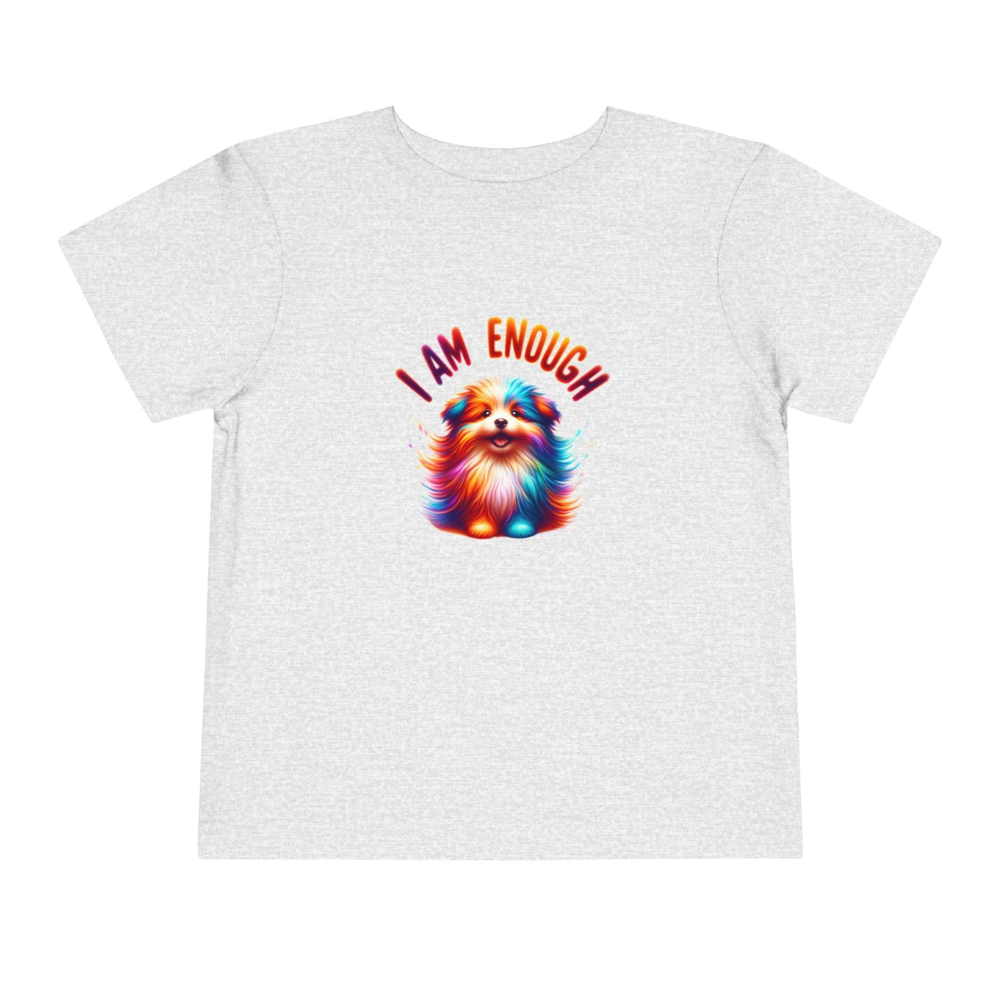 Vibrant Pup | I AM ENOUGH | Toddler Graphic Tees | 35PS-T